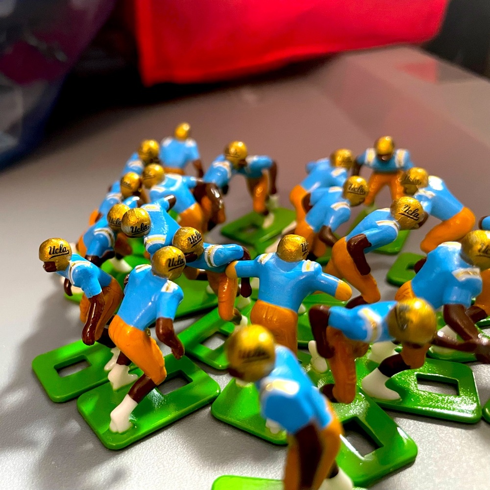 Electric football figures: UCLA